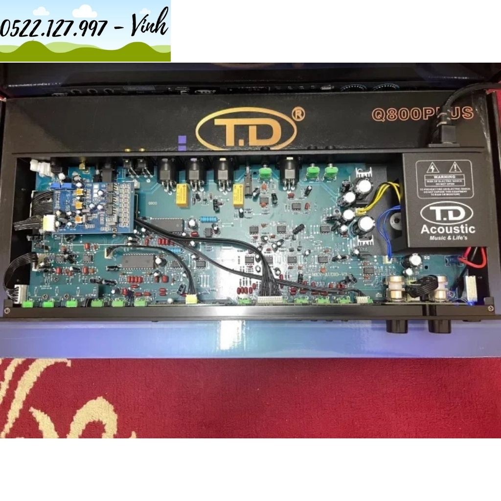 Vang cơ lai số TD Acoustic Q800 Plus năm 2022 - Gia Khang Shop