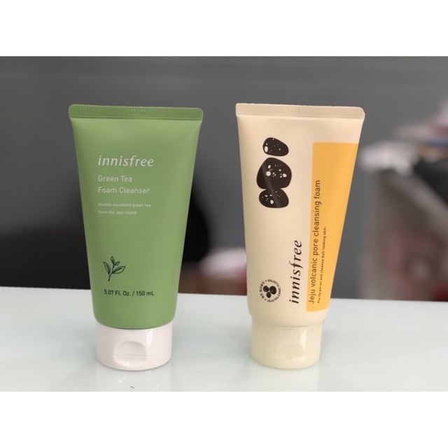 Sale 38% Combo 2 tuýp sữa rửa mặt trà xanh ngừa mụn sáng da mẫu mới