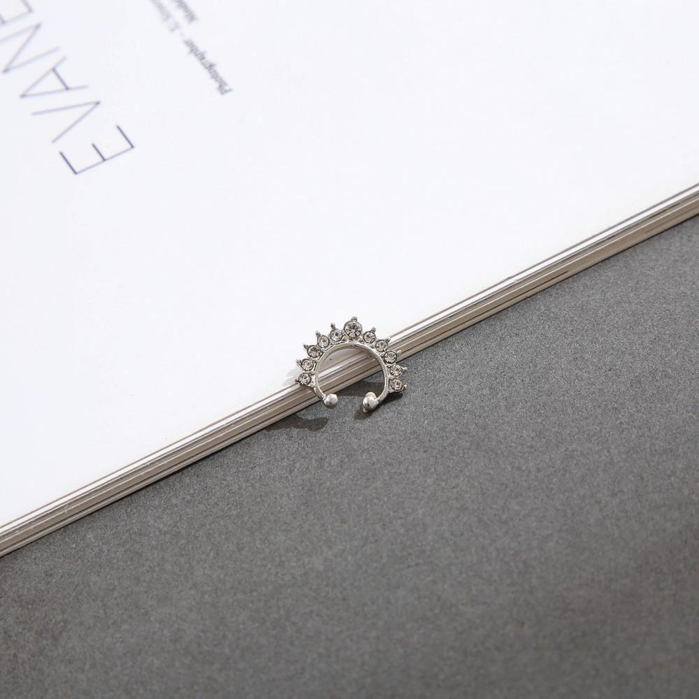 Khuyên Mũi Hình Gấu Bằng Kim Loại Đơn Giản Thời Trang