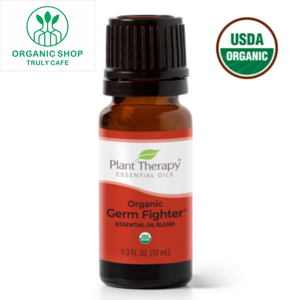 Plant Therapy- Tinh dầu Germ fighter 10ml, Organic Shop- Truly cafe