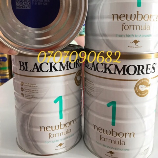 Sữa Blackmores số 1 (900gr) còn hàng date 11/2021