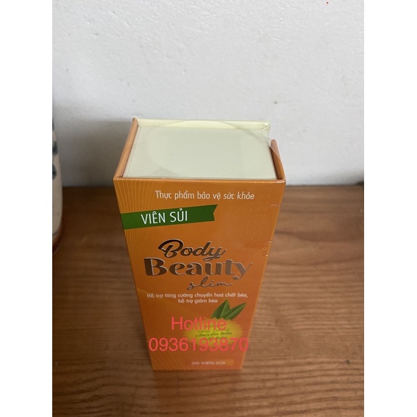 [Mã 66FMCGSALE hoàn 8% xu đơn 500K] VIÊN SỦI BODY BEAUTY SLIM 👍 [CHÍNH HÃNG] ❤️ BODY BEAUTY SLIM HỖ TRỢ GIẢM CÂN | BigBuy360 - bigbuy360.vn