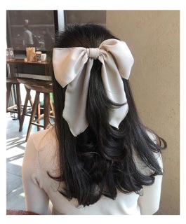 Buộc tóc nơ bự cực dễ thương ( có sẵn )