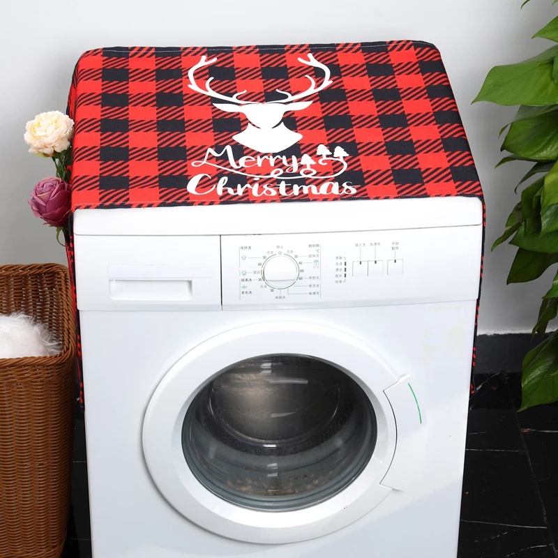 Bộ Thảm Trải Bàn Ăn Cách Nhiệt Họa Tiết Giáng Sinh