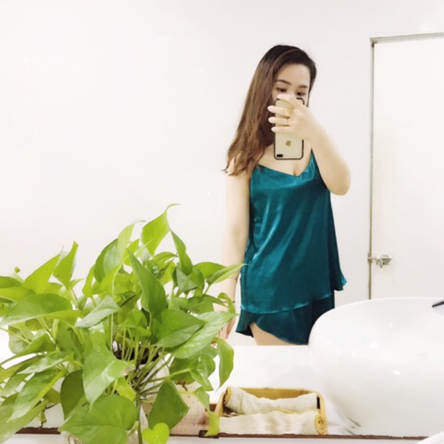 Đồ bộ mặc nhà/đồ ngủ nữ đẹp thoải mái ngày hè oi ả mềm mại co giãn thoáng nhẹ thấm hút mồ hôi