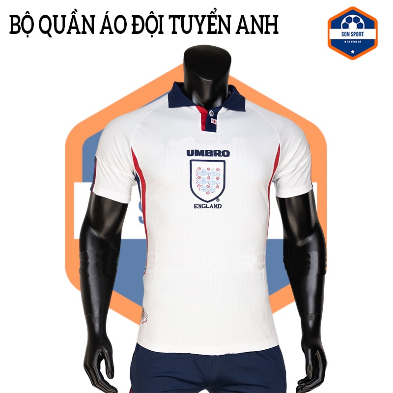 Bộ Quần Áo Đá Bóng Đội Tuyển Anh
