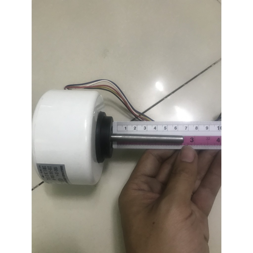 Motor quạt mặt lạnh điều hòa, trục dài, 20w, 5 dây / mô tơ quạt đầu lạnh máy lạnh