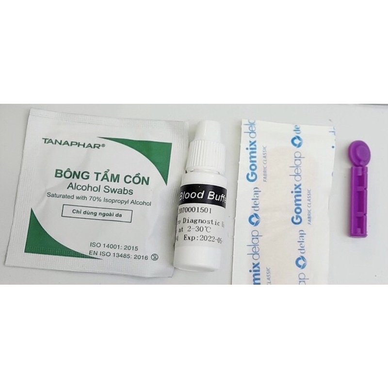 Bộ xét nghiệm máu HIV/ test nhanh phát hiện bệnh HIV (che tên sp)