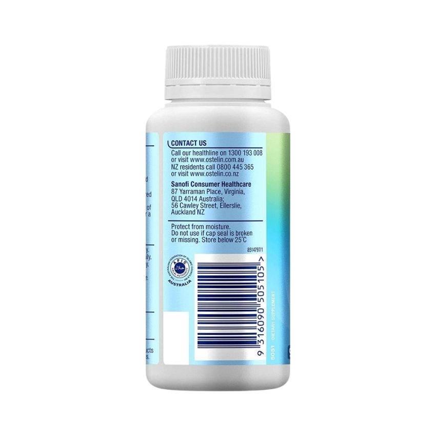 Viên nhai Vitamin D3 và Canxi cho bé 2 - 13 tuổi Kids Calcium & Vitamin D3 Ostelin Của Úc 90 viên - mẹ bean bon