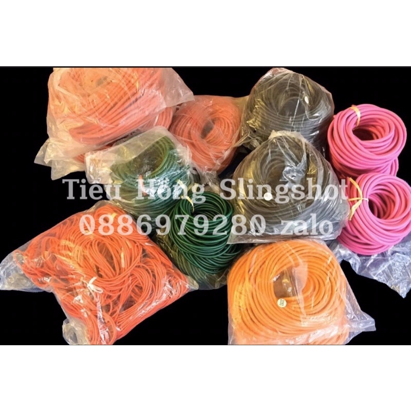 1M Dây thun tròn, thun ống, thun tròn đủ size