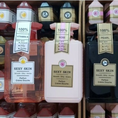 Sữa Tắm Nước Hoa Pháp  Sexy Skin Pearl  600ml