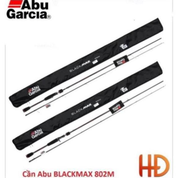 Cần câu cá lure ABU BLACKMAX dài 2m4  chính hãng có cả máy ngang và máy đứng giá rẻ cần cực khoẻ chất lượng chất lượng c