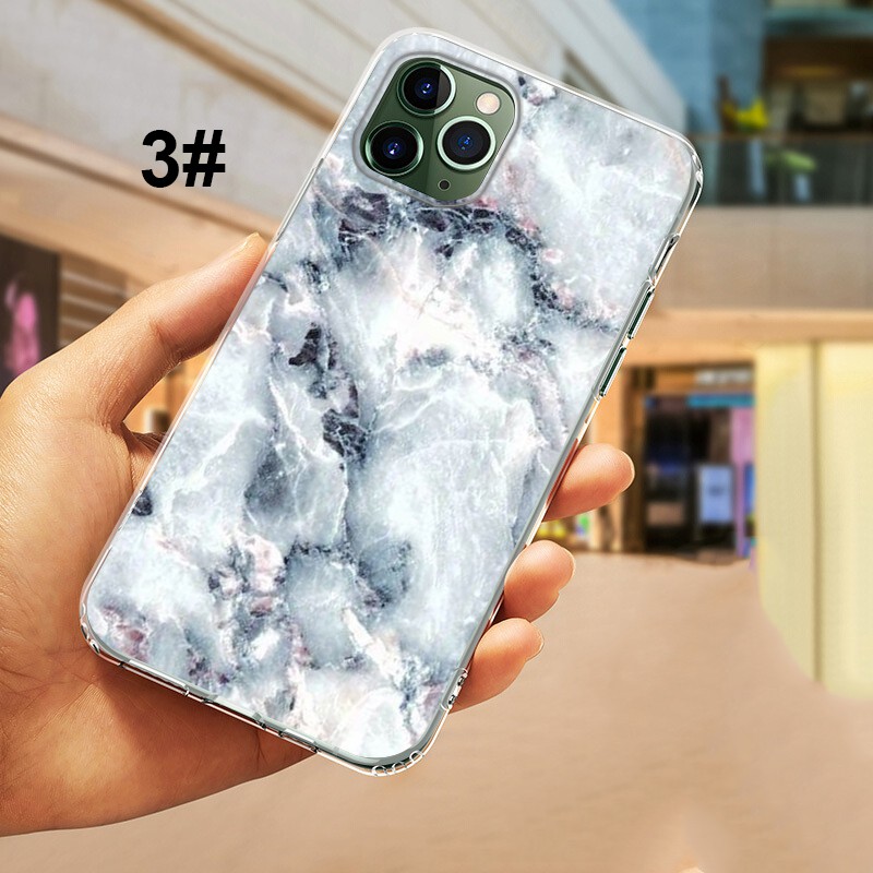 Ốp điện thoại dẻo silicon trong suốt in vân đá vàng hồng cho iPhone XR X Xs Max 8 7 6s 6 Plus 5 5s SE 2020 63MB