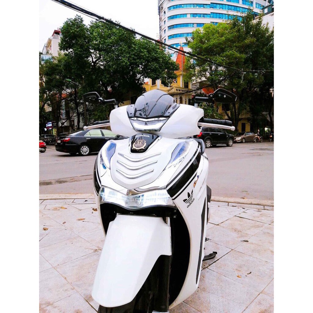 Tem Adidas &lt; Loại 3 Lớp&gt; Dán Các Dòng Xe Ga : Sh 2017 -2020 , SH mode, Vision