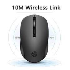 Chuột không dây wireless HP S1000 Plus chính hãng- Thiết Kế Đẹp Mắt- Con Lăn Kim Loại- Bảo Hành 12 tháng_Tặng Kèm Pin