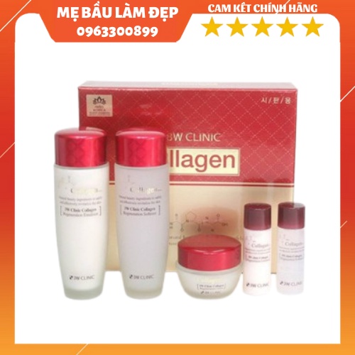 Kem dưỡng da 3W Clinic bổ sung Collagen trẻ hóa da cấp tốc  hàng nhập khẩu Hàn Quốc