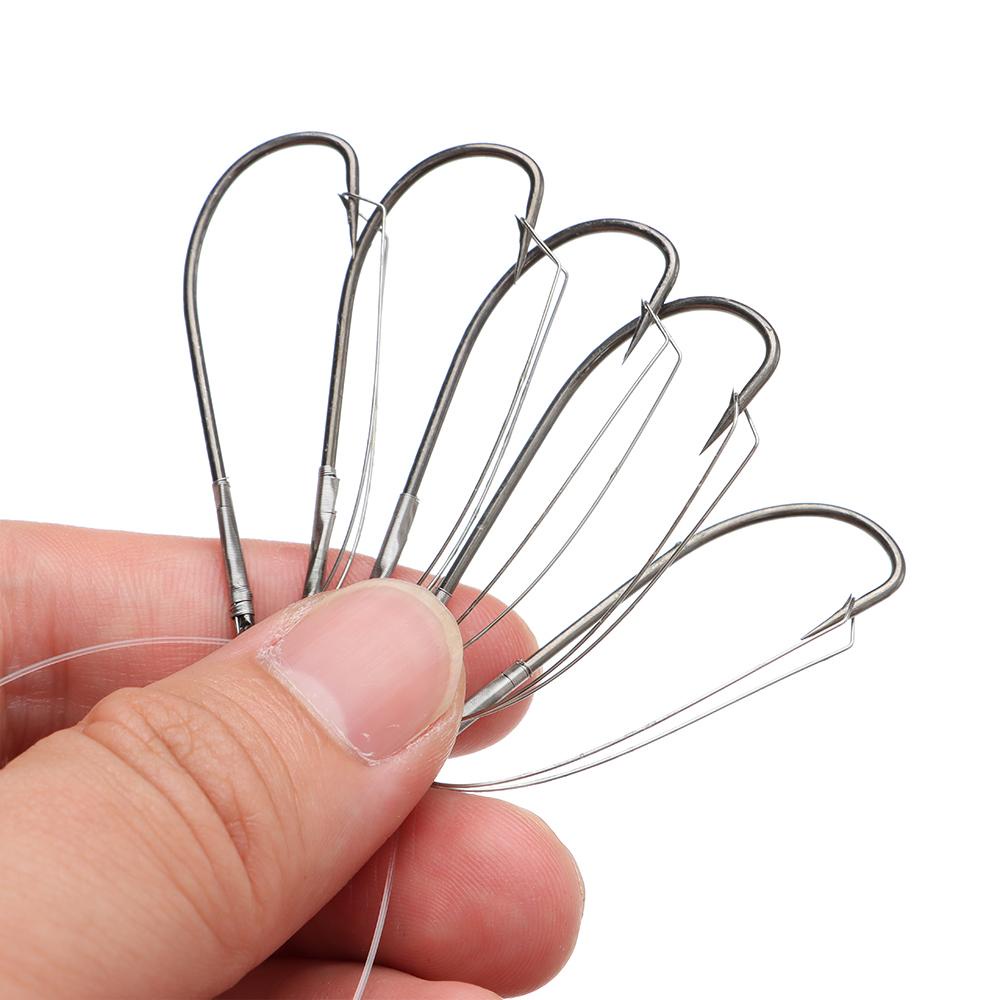 Bộ 10 Móc Câu Cá Mùa Đông Bền Bỉ Tiện Dụng