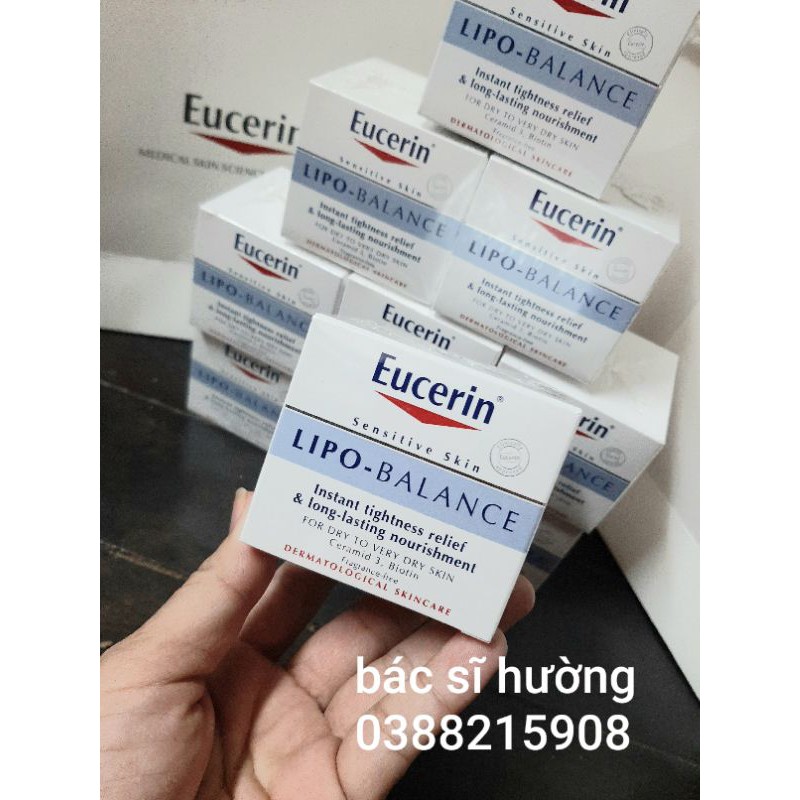 <CHÍNH HÃNG> DƯỠNG ẨM EUCERIN