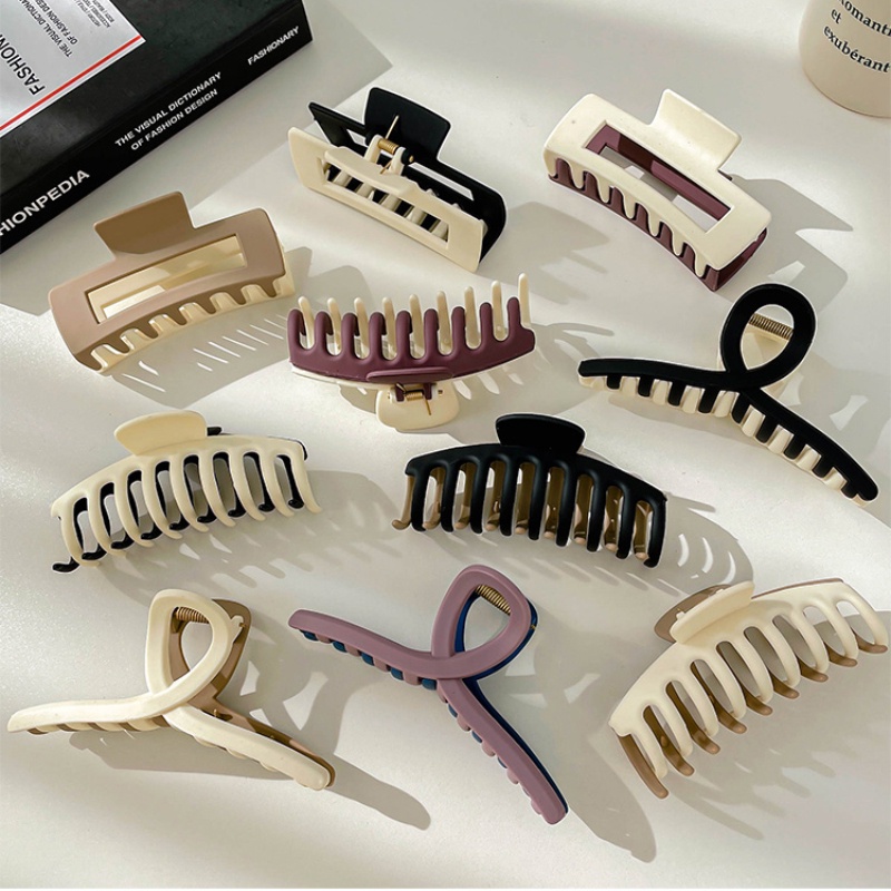 Kẹp Tóc Hình Cá Mập Nhiều Màu Sắc Phong Cách Hàn Quốc Dành Cho Nữ