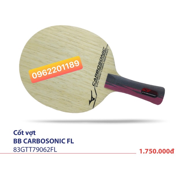 Cốt vợt bóng bàn Mizuno Carbosonic FL