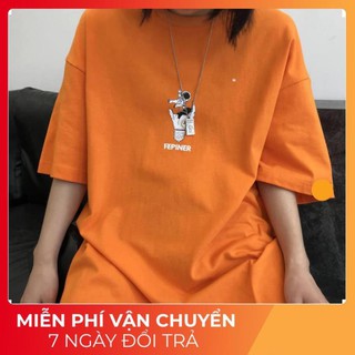 ^^ áo thun tay lỡ phi hành gia unisex