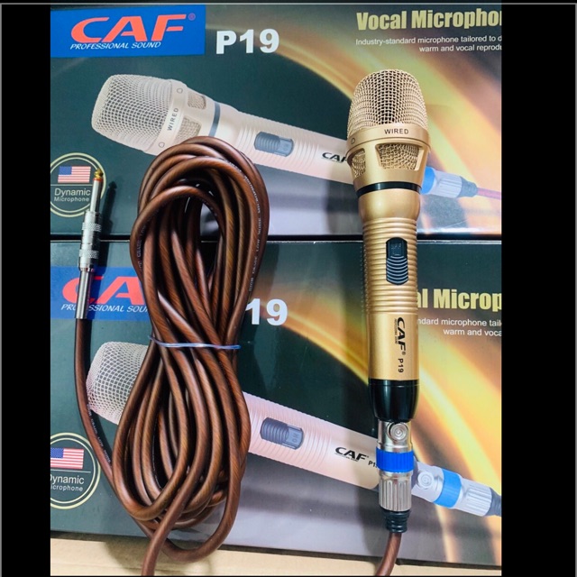 Míc có dây caf p19