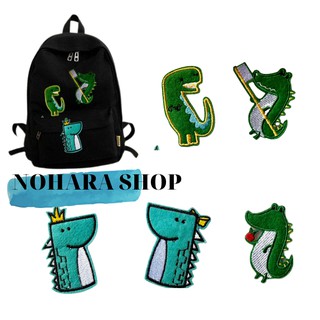 Sticker Ủi, Miếng Patch Ủi Cá Sấu Trang Trí Quần Áo, Mũ Nón, Giày Vải