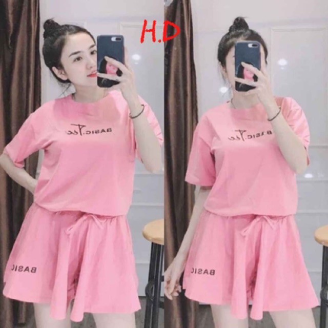 [SIÊU MÁT] Set Quần Áo Nữ | Bộ đùi giả váy basic Order Quảng Châu tận xưởng | BigBuy360 - bigbuy360.vn