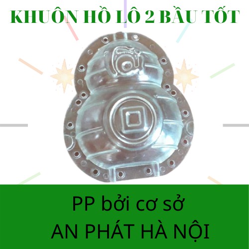 Khuôn Hồ Lô 2 bầu loại đẹp - Khuôn tạo hình trái cây dùng cho Bưởi, Dưa Hấu,Dưa Vàng, Đào Tiên...loại dày dùng nhiều lần