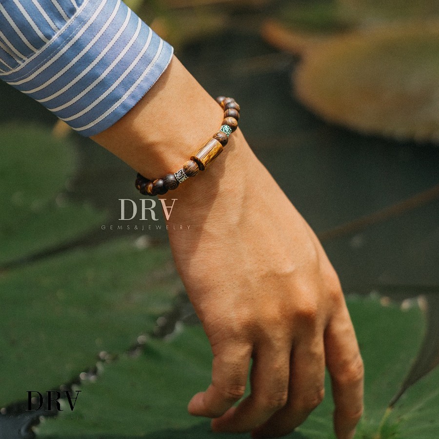 🌟 Thu Hút Thành Công 🌟 Vòng Trầm Sánh Chìm Mix Charm DRA123 🌟 | BigBuy360 - bigbuy360.vn