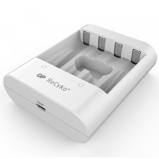Bộ sạc u411 usb 4 pin aa/aaa gp recyko⁺ pro