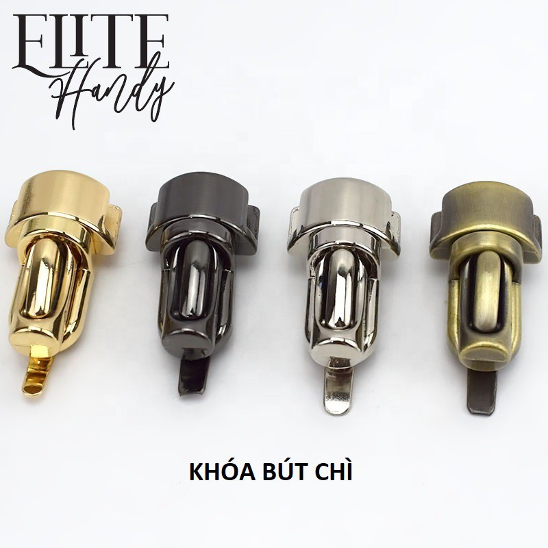KHÓA BÚT CHÌ - PHỤ KIỆN LÀM KHOÁ GẮN TÚI XÁCH HÀNG HANDMADE THỦ CÔNG MỸ NGHỆ