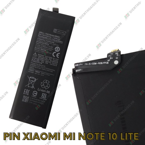 pin xiaomi mi note 10 lite