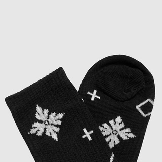 Vớ Lesavril de Vetements BLS Monogram Black