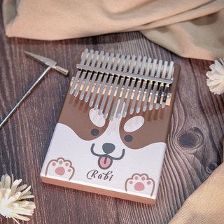 (TẶNG HD CHƠI) Đàn Kalimba 17 Phím RABI Cao Cấp