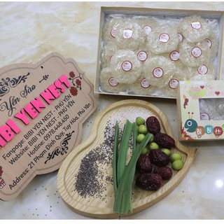 Yến viên cao cấp 💖 FREESHIP 💖 Yến viên BIBI Combo 3 - 54gam 18 viên