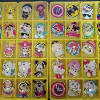 IRING MÓC KHÓA NHIỀU HÌNH TIỆN DỤNG SIÊU CUTE
