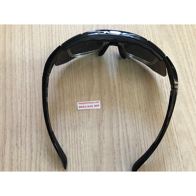 Kính đi xe đạp và chạy bộ cao cấp với 5 mắt kính khác màu, phân cực, chống UV – KX01
