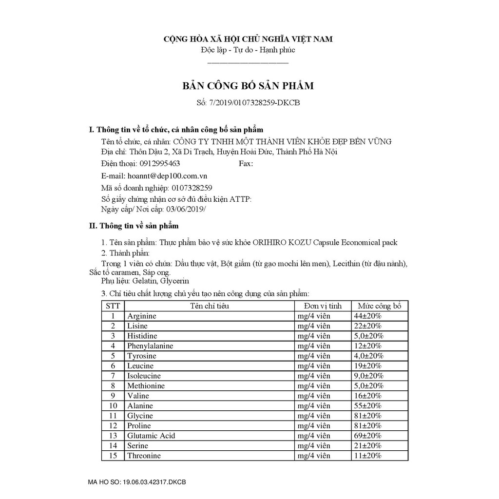 Giấm đen giảm cân Orihiro Nhật Bản 216 viên