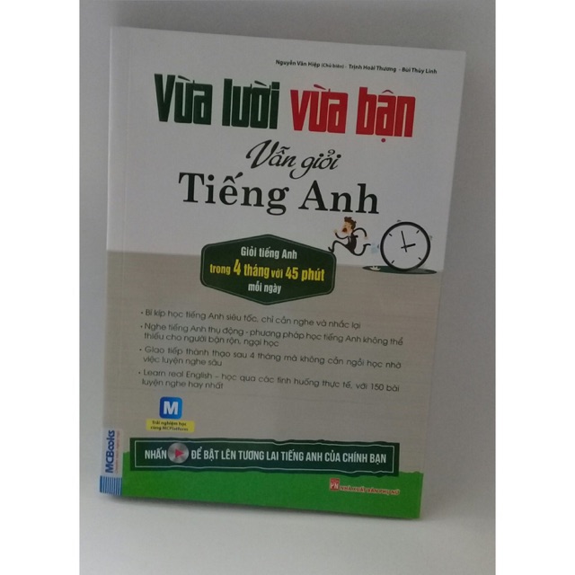 Sách Vừa lười vừa bận vẫn giỏi tiếng Anh - Nguyễn Văn Hiệp