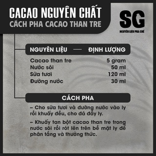 Bột Cacao Than Tre SG 500g