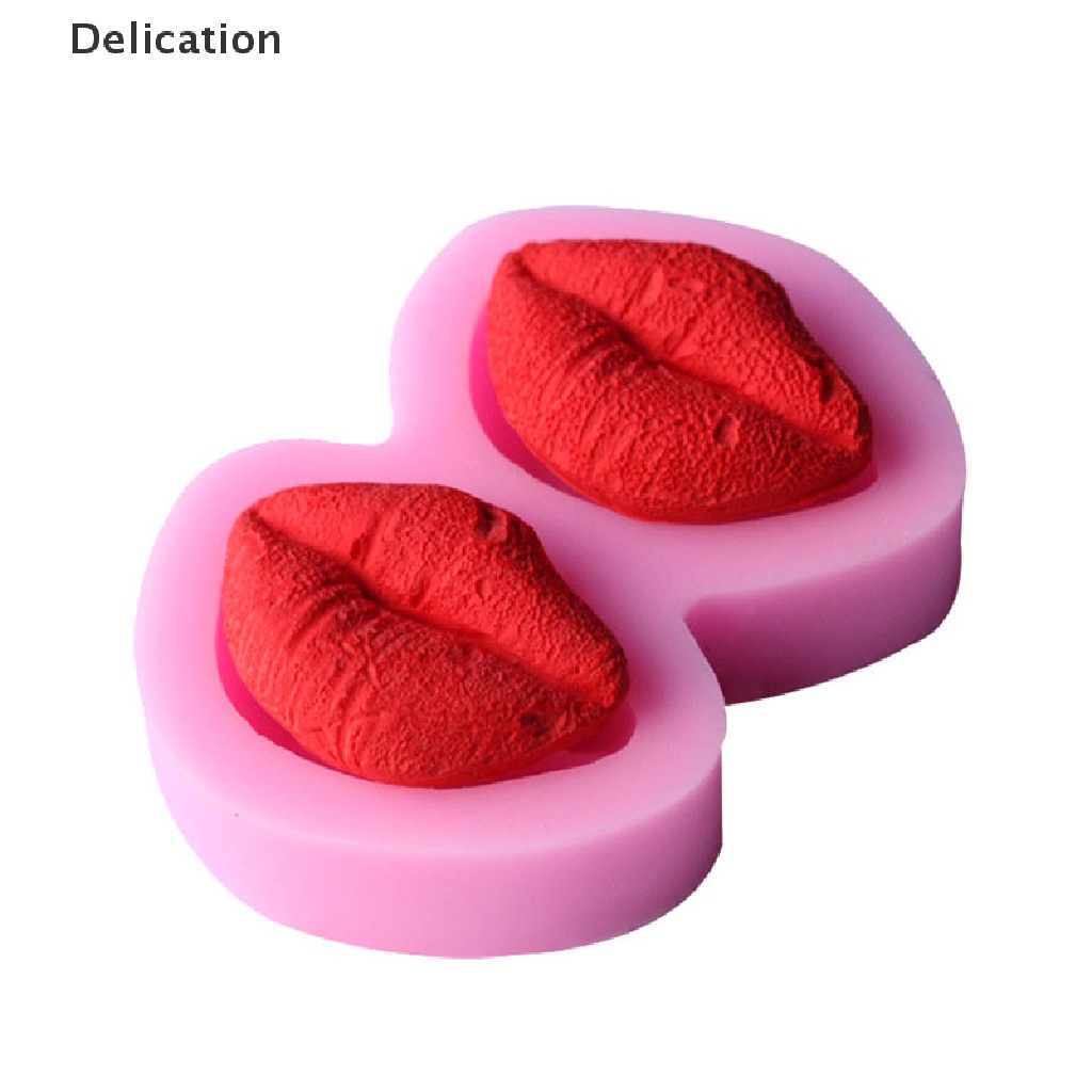 Khuôn Silicone Tạo Hình Đôi Môi Trang Trí