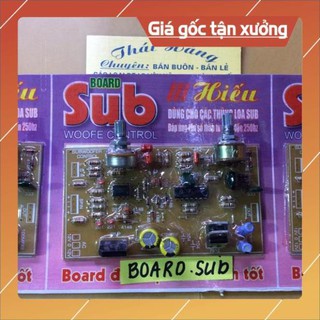 Mạch lọc cho loa Sub