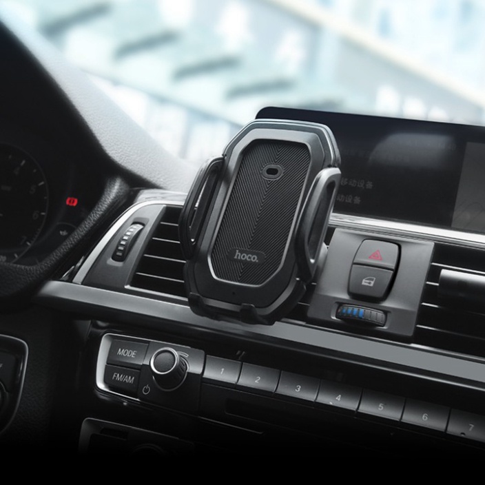 Giá đỡ điện thoại tích hợp cảm biến khóa tự động gắn taplo ô tô nhãn hiệu Hoco CA32 - Hàng chính hãng {CHÍNH HÃNG 100%}