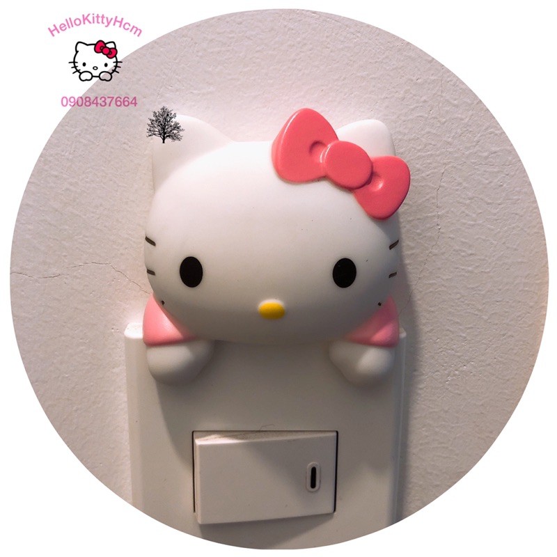 Trang trí ổ điện Hello Kitty