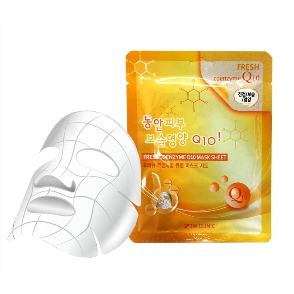 Mặt nạ 3w Clinic Fresh Mask 23ml chính hãng Hàn Quốc lẻ miếng