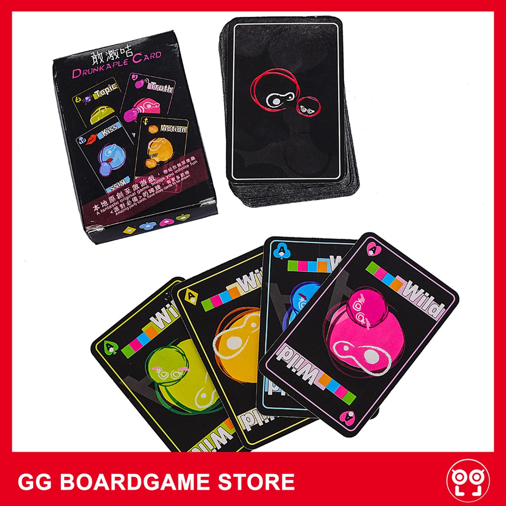 Thẻ bài UNO Kiss - Khi bài Uno bựa lên một tầm cao mới