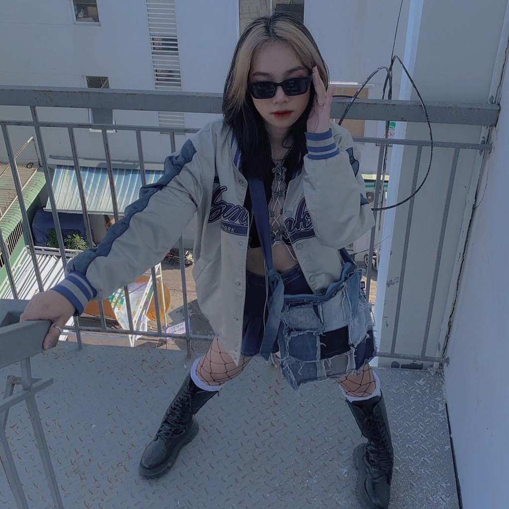 Túi Đeo Chéo Thời Trang Handmade 9 Patch - Musty House