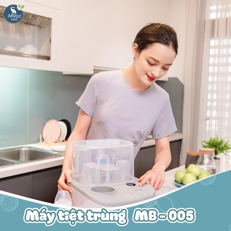 Máy tiệt trùng sấy khô và hâm sữa đa chức năng Moaz bébé MB005