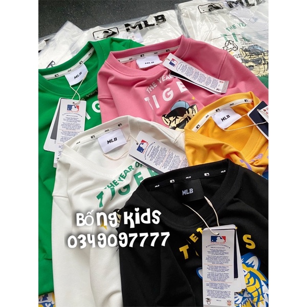 Áo Nỉ Bé Trai &amp; Bé Gái Hô MIB